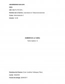 Trabajo Licenciatura en Telecomunicaciones