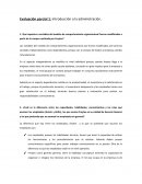 Evaluación parcial 1: Introducción a la administración.