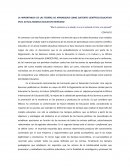 LA IMPORTANCIA DE LAS TEORÍAS DE APRENDIZAJE COMO SUSTENTO CIENTÍFICO EDUCATIVO EN EL ACTUAL MODELO EDUCATIVO MEXICANO..