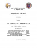 ENSAYO SALUD MENTAL: LA DEPRESION