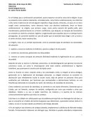 La religión, vista, en un sentido equivocado, como la sociedad capaz de satisfacer las necesidades de salvación: