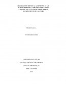 PROYECTO ALCOHOLISMO FRENTE AL AUSENTISMO LABORAL