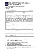 PRIMERA EVALUACIÓN DE FÍSICA PARA INGENIERÍAS