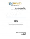 ESCUELAS COMPARACION Y CONTRASTE