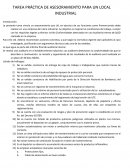 TAREA PRÁCTICA DE ASESORAMIENTO PARA UN LOCAL INDUSTRIAL