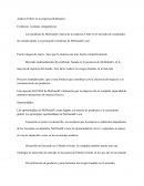 Análisis FODA en la empresa McDonald’s