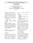 Escuela de Postgrado Programa: Ejecutiva en Administración de Negocios