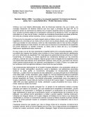 Reseña de “Los indios y la conquista española” En Historia de América Latina. Vol. 1, Leslie Bethell