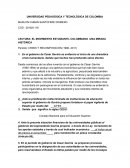 EL MOVIMIENTO ESTUDIANTIL COLOMBIANO .UNA MIRADA HISTÓRICA