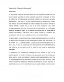 CRISIS DE ESTADO Y DEMOCRACIA