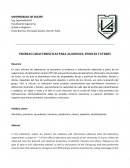 PRUEBAS CARACTERISTICAS PARA ALCOHOLES, FENOLES Y ETERES