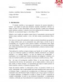 Informe No. 1 Método Científico