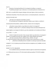 Determine el principal problema de la investigación (justifique su respuesta). Página 1