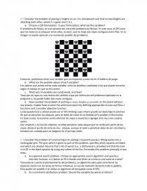 Los valores que puede tomar cada variable, sería los posibles cuadrados a los que puede moverse según el estado en que se encuentre.. Página 1