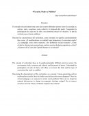 El concepto de currículum toma como ejes rectores diferentes actores como: la sociedad, su entorno, tanto, económico como cultural y la búsqueda del poder. Comprender la participación de cada uno de ellos, nos permitirá conocer los vínculos y el tip