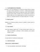 Los valores se han visto afectados por un conjunto de variables internas y externas