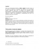 Logotipos. Encuentro a través de objetos