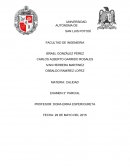 DEFINICION DEL PROBLEMA: EXAMEN 3° PARCIAL