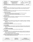 Procedimiento Manejo de Caja Menor