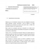 Lineamientos internacionales