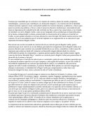 Recreaando la construccion de un curriculo para la Region Caribe