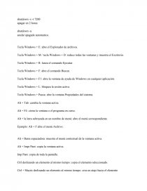 Comandos de computador. Página 1