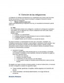 La obligación se extingue normalmente por el cumplimiento de la misma, pero hay otras formas que producen el mismo efecto de extinguir la obligación liberando al deudor.