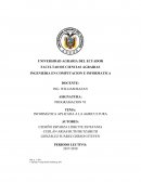 INFORMÁTICA APLICADA A LA AGRICULTURA