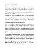 LA NUEVA ERA DE PAZ Y CAFÉ