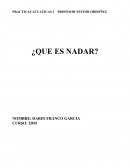 Qué es nadar?