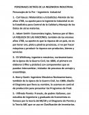 Personajes Detras de la ingenieria Industrial