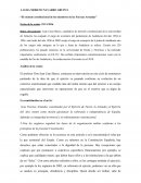 El estatuto constitucional de los miembros de las fuerzas armadas