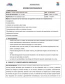 INFORME PSICOPEDAGÓGICO ANALISIS DESEMPEÑO ACADEMICO