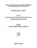 “INSTITUTO TECNOLOGICO SUPERIOR HONORABLE CONSEJO PROVINCIAL DE PICHICNCHA” EXPRESION ORAL Y ESCRITA