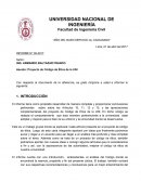 Asunto: Proyecto de Código de Ética de la UNI