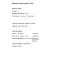 Analisis de costo puesto en obra