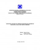 ANALISIS DEL PROCESO DE COMPRAS DE MATERIALES E INSUMOS EN FUNDACIÓN LA SALLE SUB CAMPUS TUMEREMO