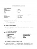 INFORME PSICOPEDAGOGICO.