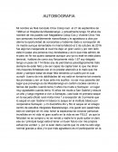 Biografia AUTOBIOGRAFIA