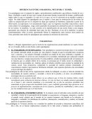 Diferencias entre paradigma y metafora