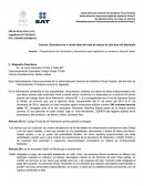 Requerimiento de información y documentos para regularizar y/o aclarar su situación fiscal