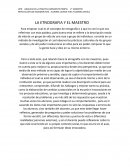 ENSAYO SOBRE LA ETNOGRAFIA Y EL MAESTRO