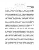 Reseña Pasion Secreta y Analisis de la mente de Freud