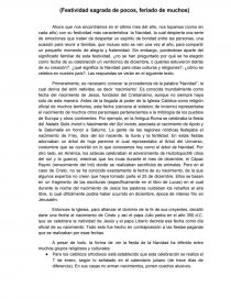 Ensayo, temporada navideña. Página 1