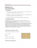 Reacciones quimicas ejercicios