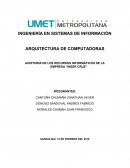 AUDITORIA DE LOS RECURSOS INFORMÁTICOS DE LA EMPRESA “INSER CRUZ”.