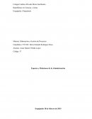 Especies y relaciones de la Administracion.