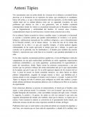 Antoni tapies y el grafismo