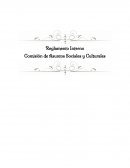 Reglamento Interno para la Comisión de Cultura de Centros Educativos