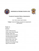 Evidencia #3 Mapa conceptual de reorganización administrativa